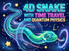                                                                       4D Snake with Time travel and Quantum Physics ﻞﯿﮭﮐ