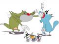 Oggy ﺭﻭﺍ Cockroaches ﺰﻤﯿﮔ 